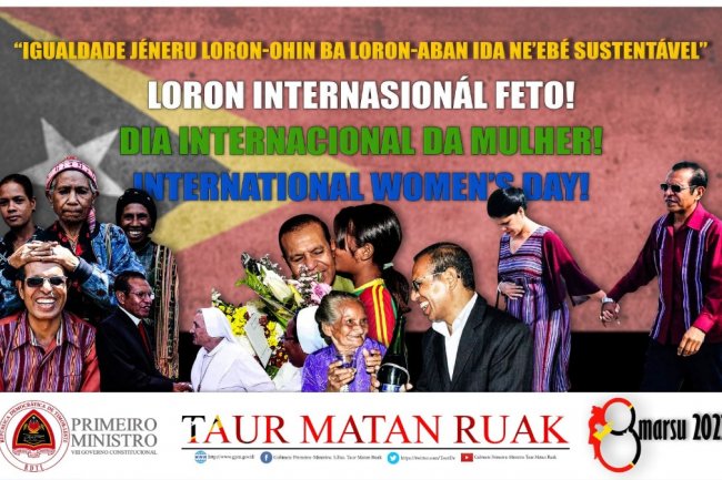 PM Parabeniza Loron Mundiál Feto No Espera Bele Sai Reflesaun