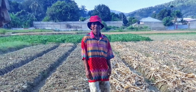 Farmer, Santiago, Asked the Government to Make a Good Irrigation for Agriculture