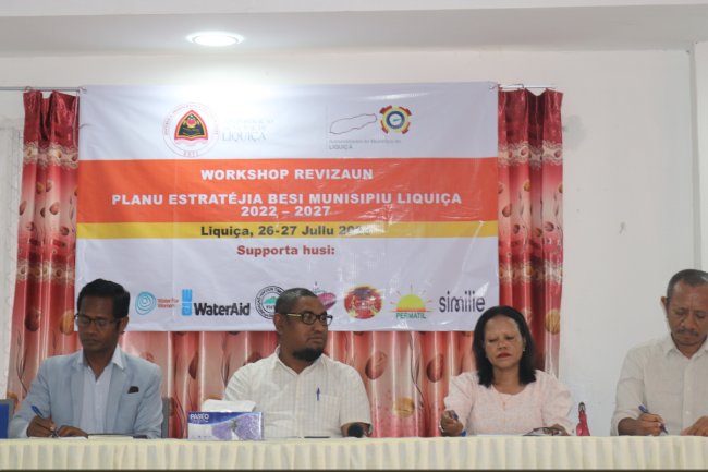 Workshop Revizaun PE BESI Munisípiu Liquiçá 2022-2027