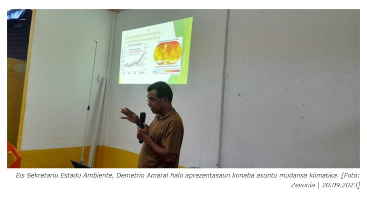 Impaktu Husi Akesimentu Global, Hanesan Illa, Timor-Leste Faze Emerjénsia