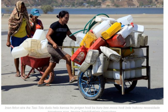 Governu Presiza Prioritiza Setór Bee Moos no Saneamentu iha OJE-2024