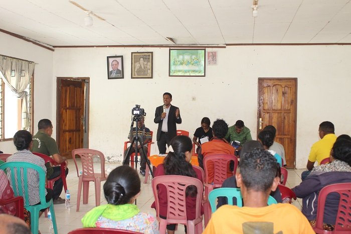 HAK-ho Parseiru Estratéjiku Realiza Programa Auditoria Sosiál Liu Husi Diskusaun  Kartaun Pontuasaun Komunidade (KPK) iha Suku Dato