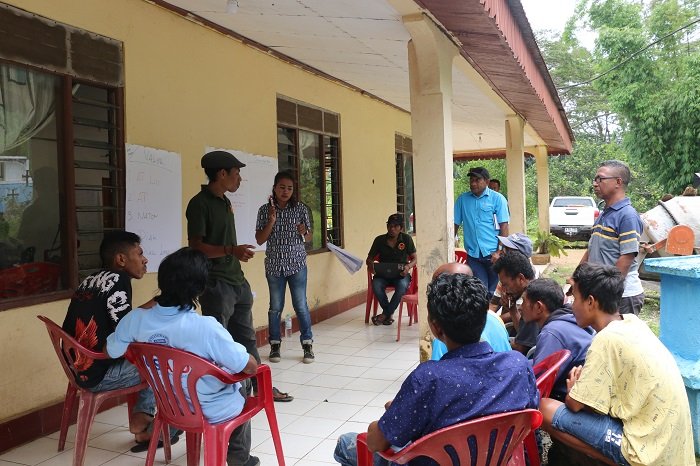 HAK-ho Parseiru Estratéjiku Realiza Programa Auditoria Sosiál Liu Husi Diskusaun  Kartaun Pontuasaun Komunidade (KPK) iha Suku Dato