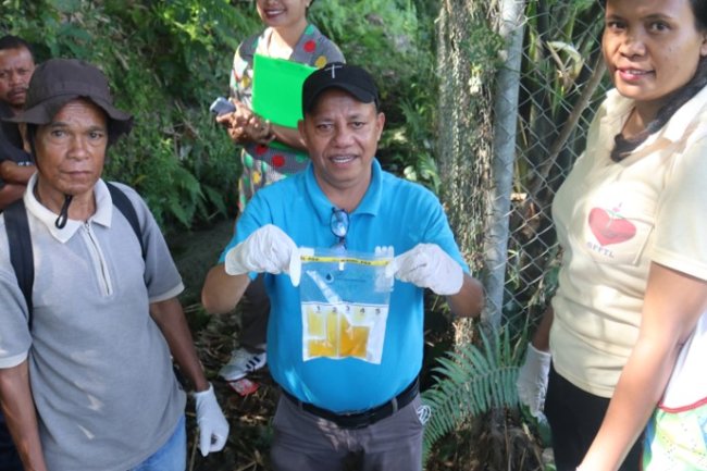 GFFTL conducted input tracking at Venilale Post Administrative, Baucau Municipality