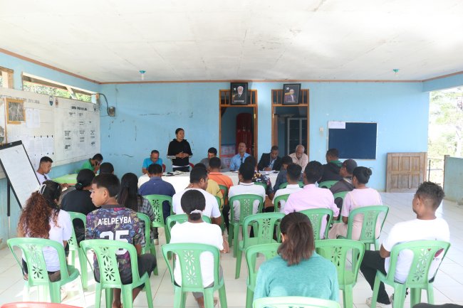 PN-BESI-TL conducted input tracking at the water system in Ermera municipality