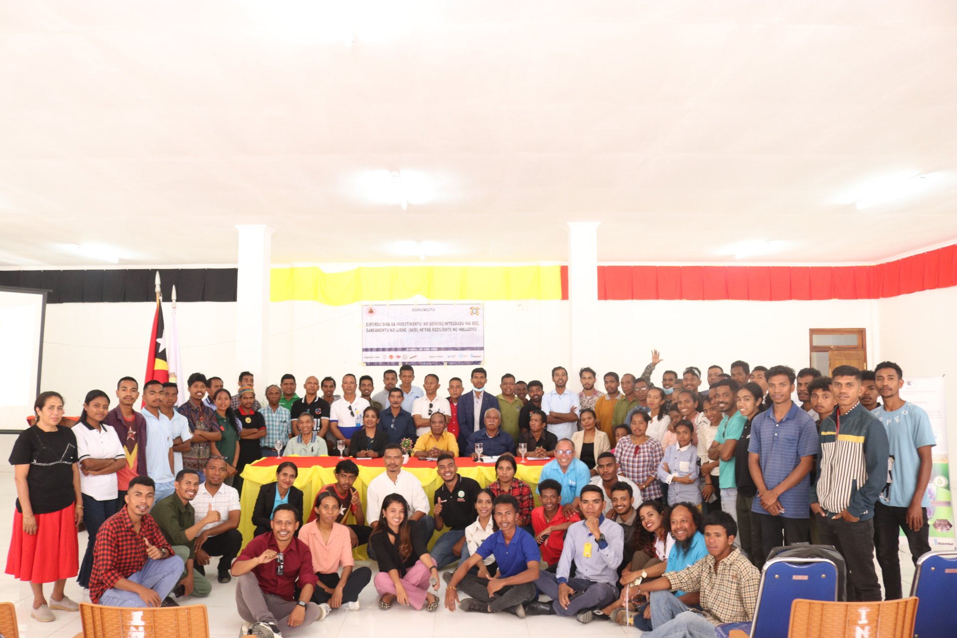 PN-BESI-TL & Partners organized municipal dialogue WASH as human rights in Ermera municipality