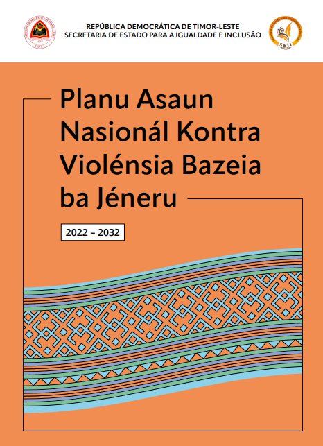 Planu Asaun Nasionál Kontra Violénsia Bazeia  ba Jéneru 2022-2032