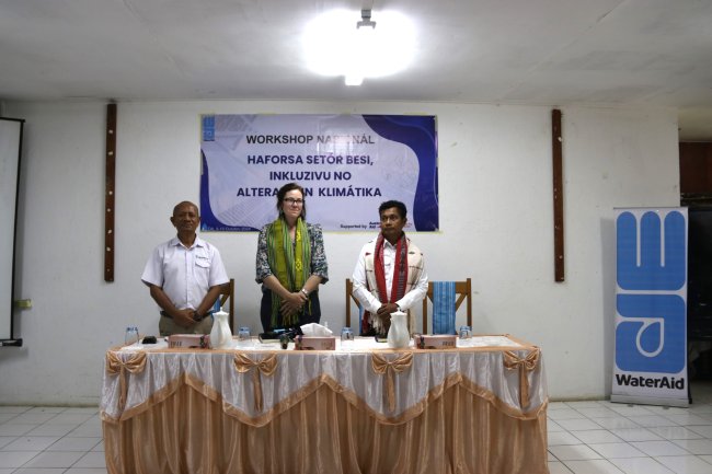 The Vice-Prime Minister at the Sector Strengthening National Workshop themed “Strengthen the inclusive WASH sector and Climate Change