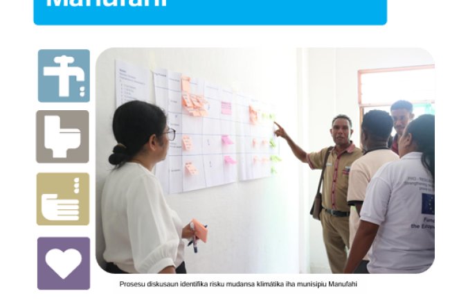 Mapamentu Risku Mudansa Klimatika Munisipiu Liquica no Manufahi