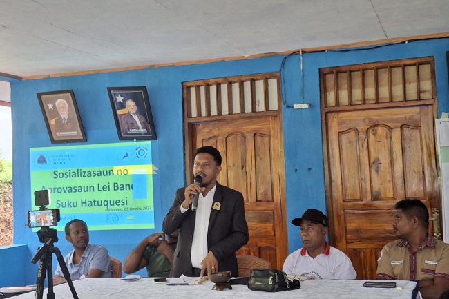 Suku Hatuquessi halo aprovasaun ba Lei Tarabandu