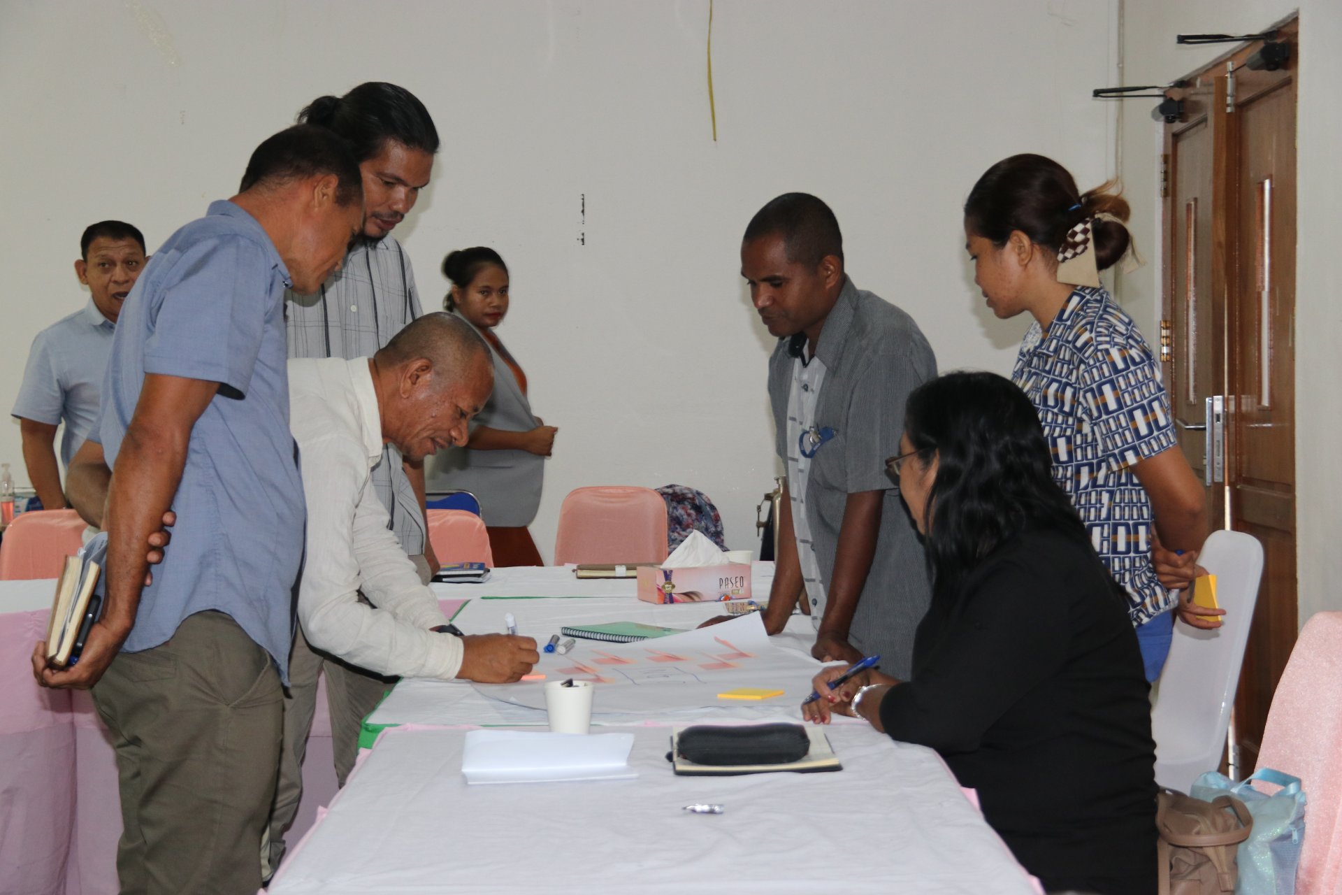 WaterAid Timor-Leste realiza workshop Seguransa Ai-han no seguransa bee