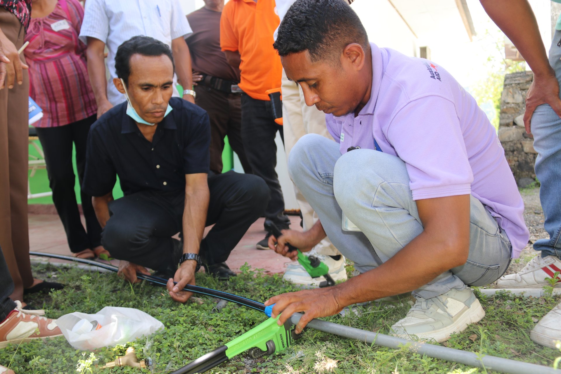 WaterAid Timor-Leste Fornese Treinamentu Operasaun no Manutensaun Fasilidade BESI Inkluzivu iha Fasilidade Kuidadu Saúde (FKS) ba Pesoál Saúde sira iha Munisipiu Liquiçá