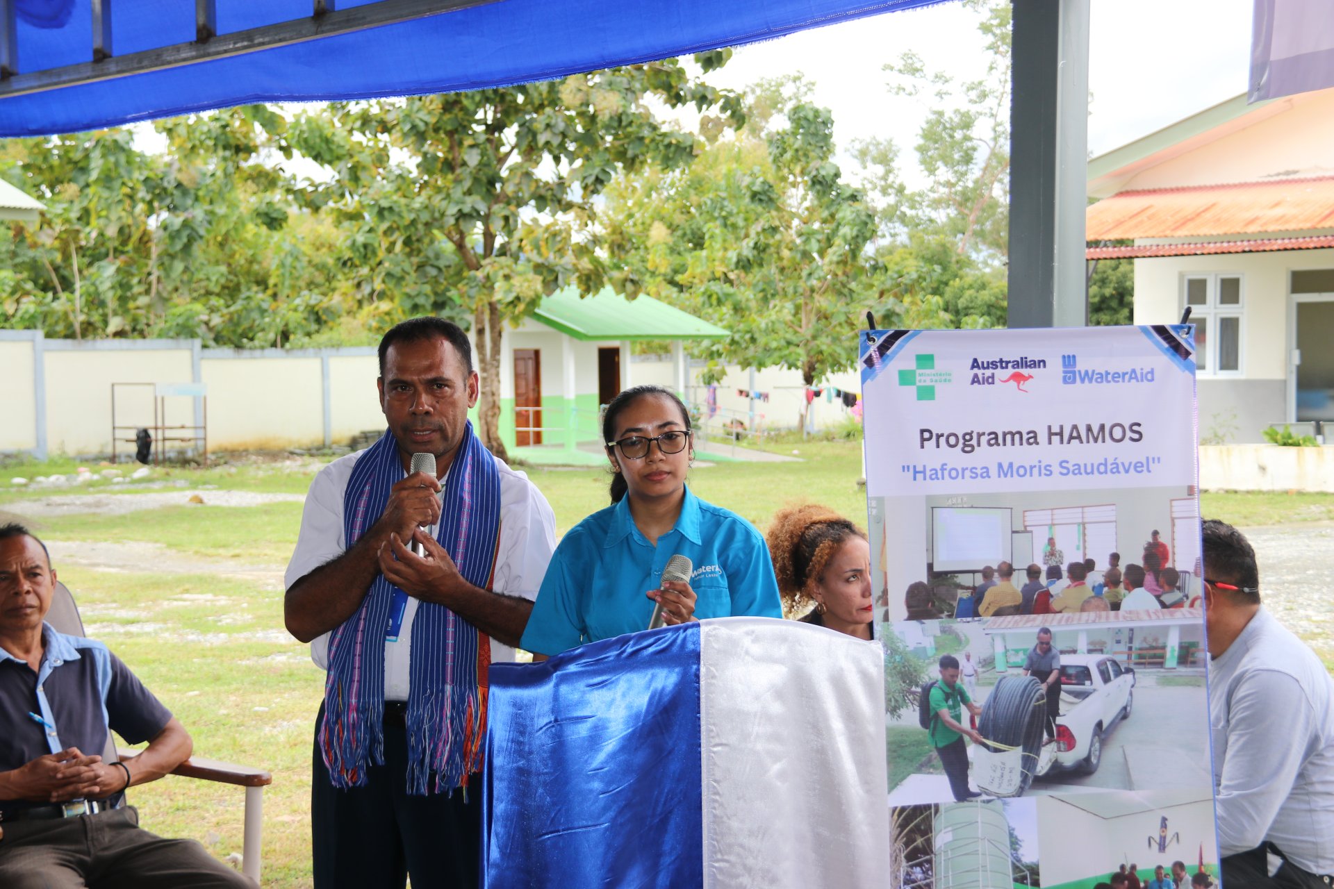 Wateraid Timor-Leste Entrega Fasilidade Bee, Saneamentu, no Ijiene Inkluzivu iha Fasilidade Kuidadu Saúde 2 ba Servisu Saúde Munisipiu Manufahi