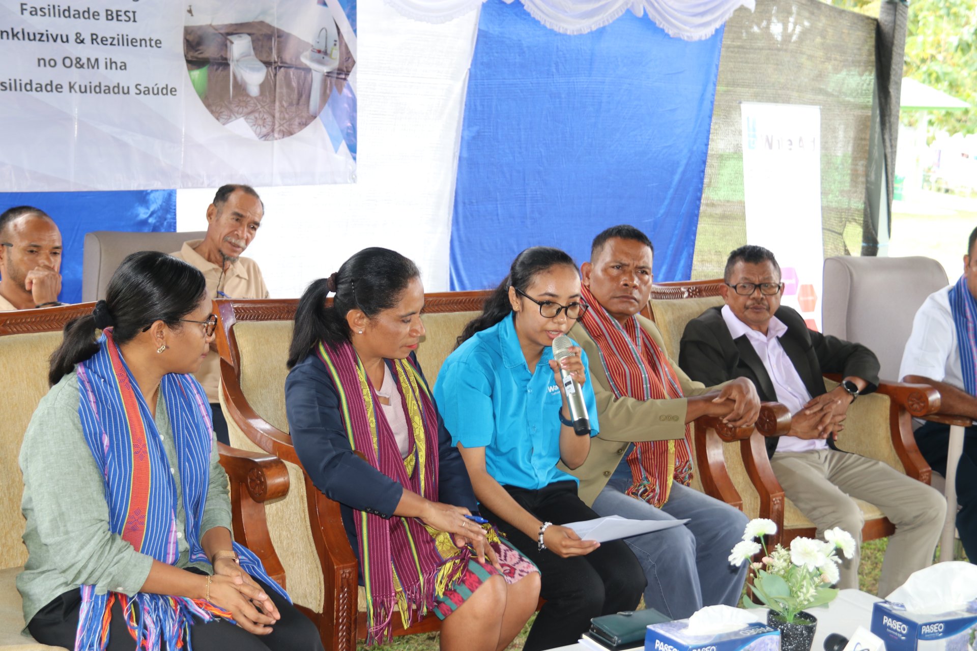 Wateraid Timor-Leste Entrega Fasilidade Bee, Saneamentu, no Ijiene Inkluzivu iha Fasilidade Kuidadu Saúde 2 ba Servisu Saúde Munisipiu Manufahi