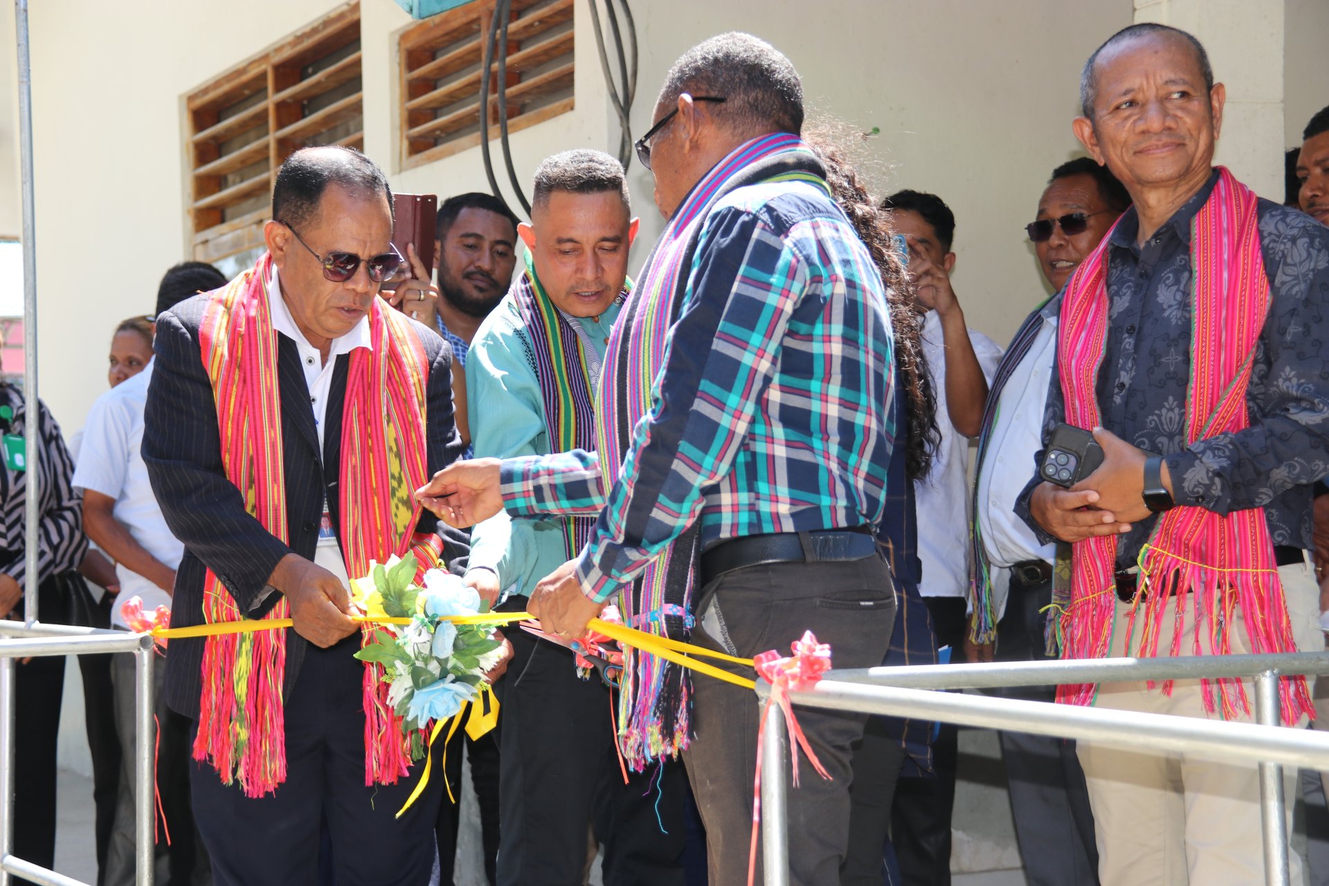 WaterAid Timor-Leste handed over 14 Inclusive WASH facilities at Health Care Facilities to the Ministry of Health, Liquiçá Municipal Health Department