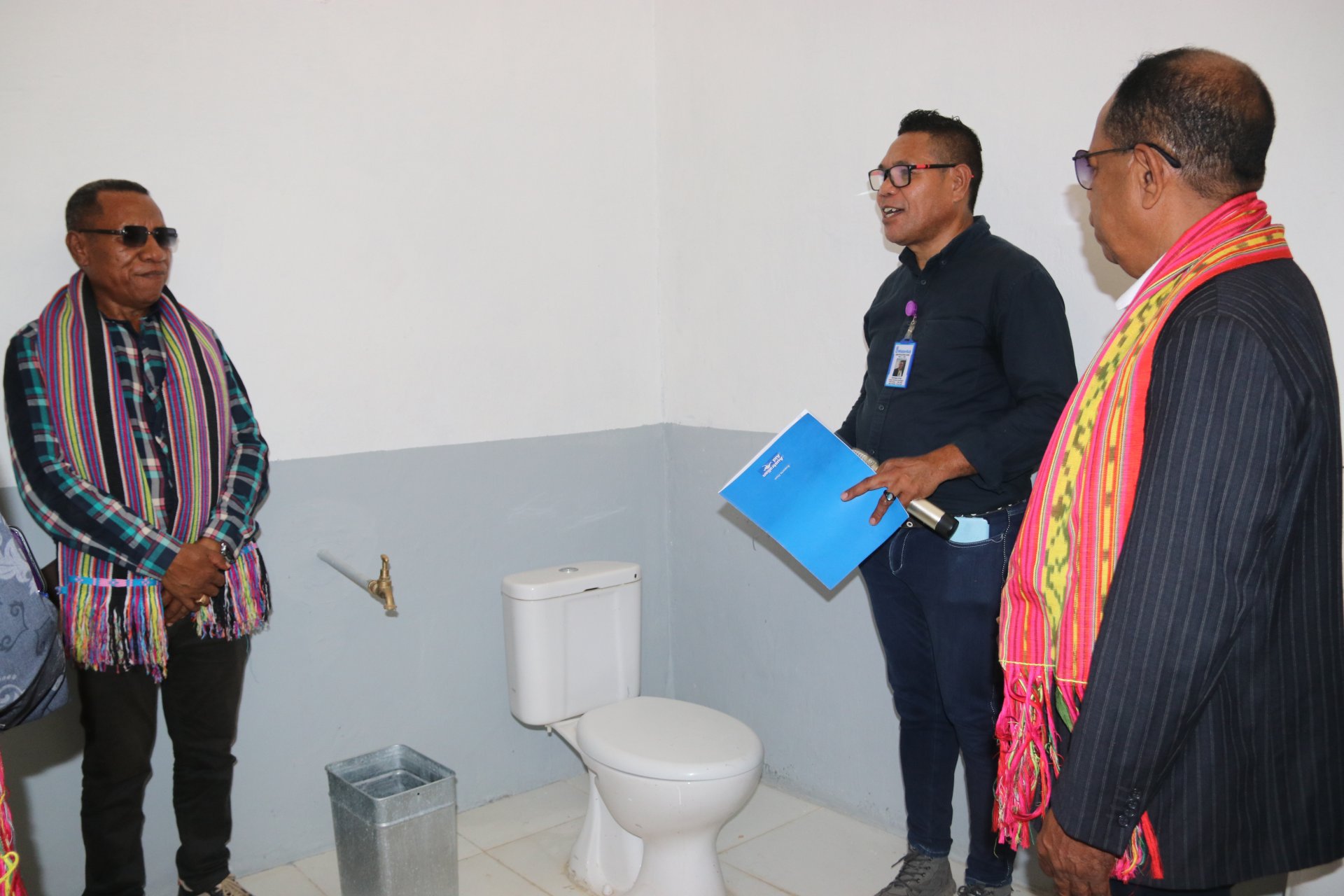 WaterAid Timor-Leste handed over 14 Inclusive WASH facilities at Health Care Facilities to the Ministry of Health, Liquiçá Municipal Health Department