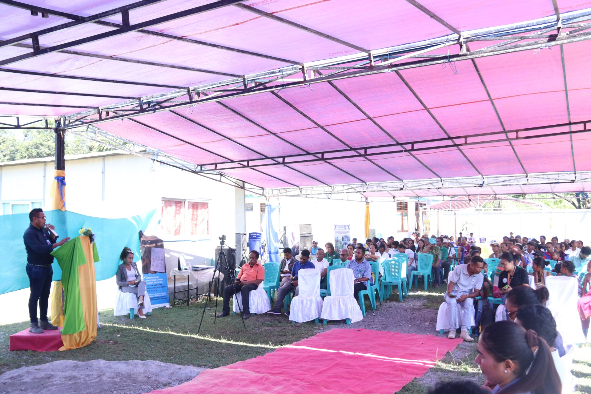 WaterAid Timor-Leste handed over 14 Inclusive WASH facilities at Health Care Facilities to the Ministry of Health, Liquiçá Municipal Health Department