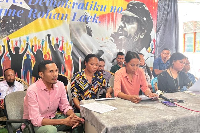 PN-BESI-TL Press Conference of National State Budget 2026 Water, Sanitation, and Hygiene (WASH)